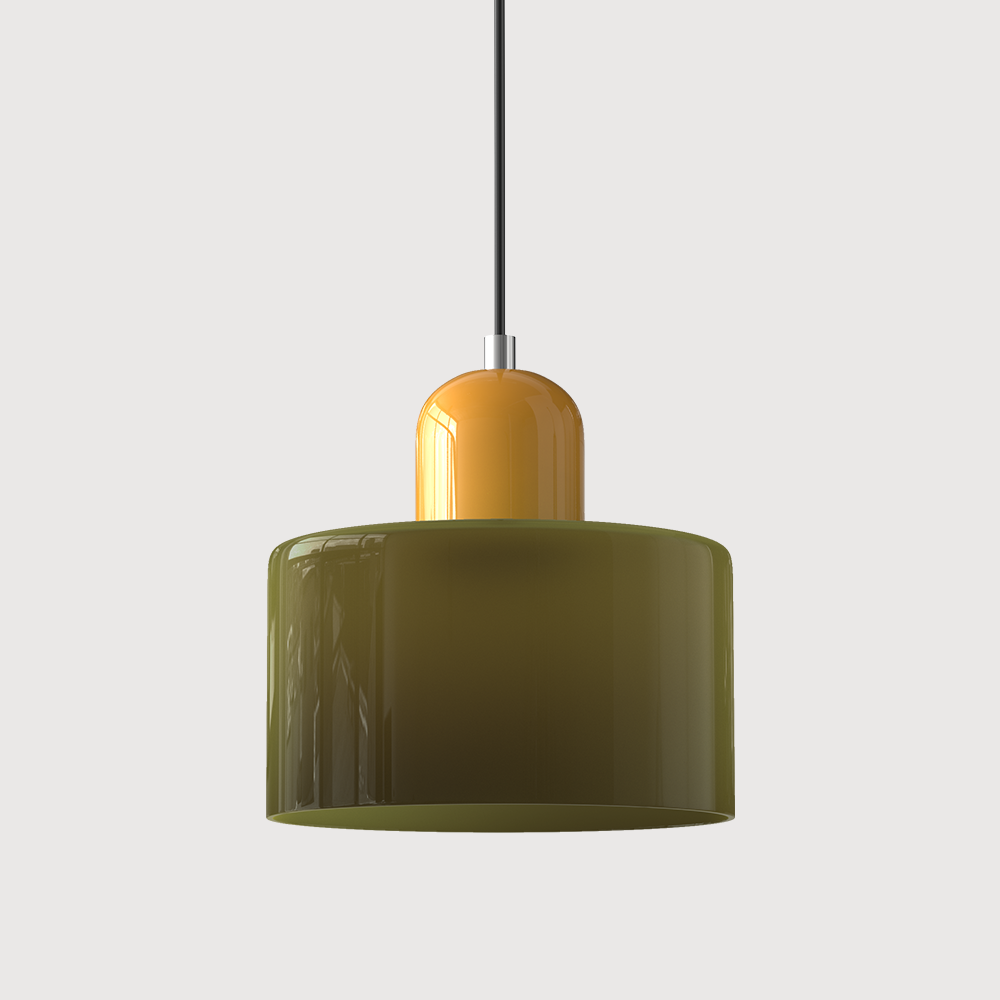 Lumière Bauhaus – Tijdloze Glas Hanglamp