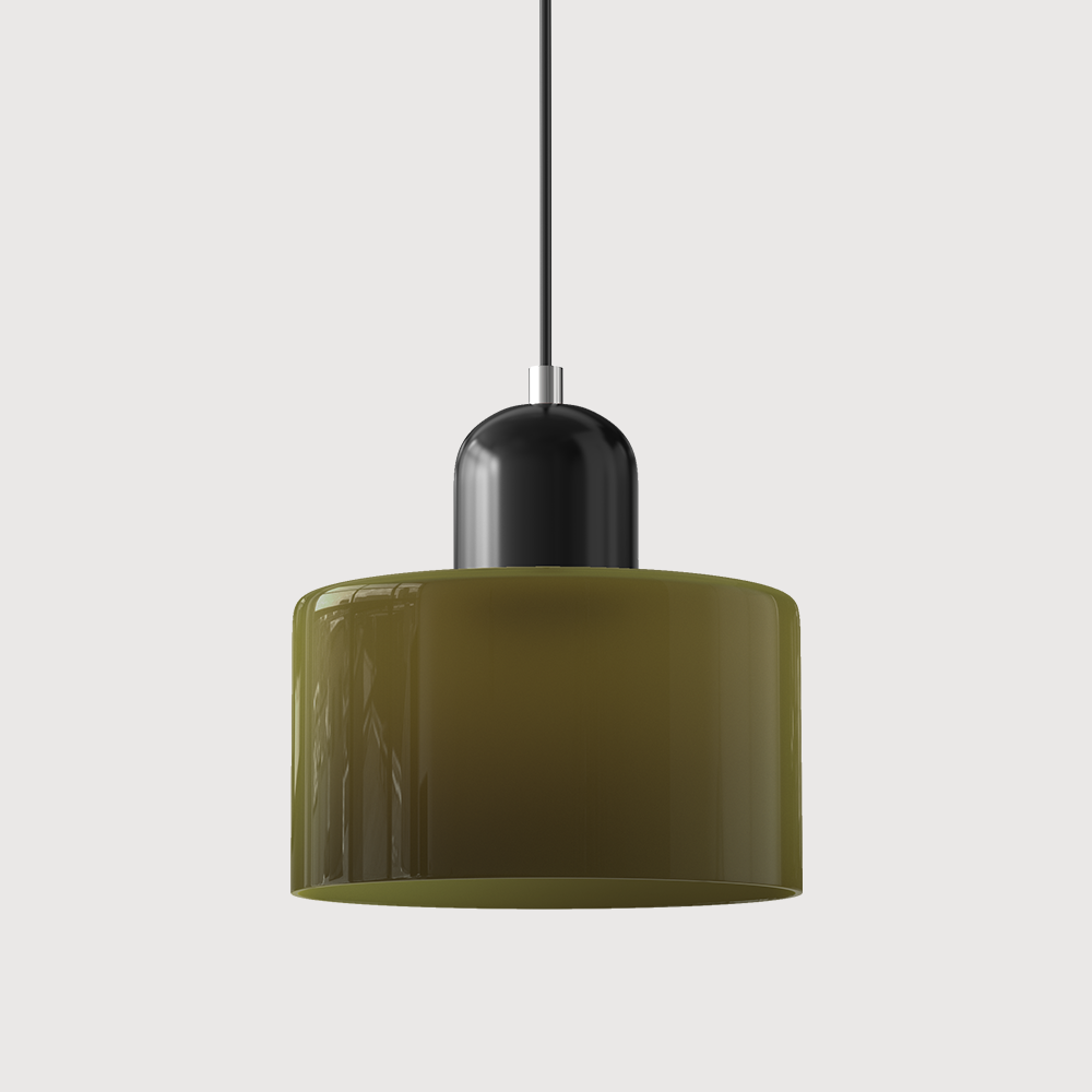 Lumière Bauhaus – Tijdloze Glas Hanglamp
