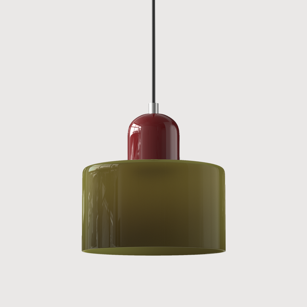 Lumière Bauhaus – Tijdloze Glas Hanglamp