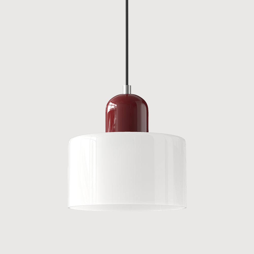 Lumière Bauhaus – Tijdloze Glas Hanglamp