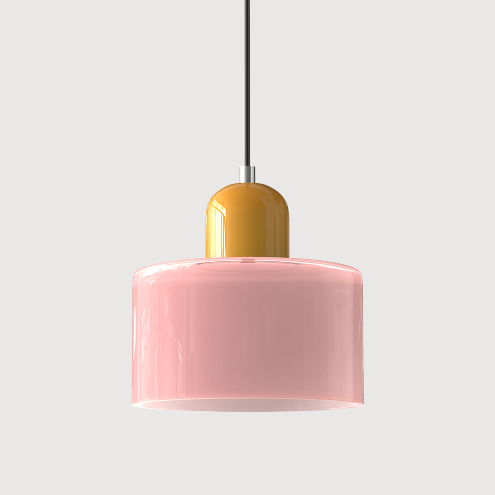 Lumière Bauhaus – Tijdloze Glas Hanglamp