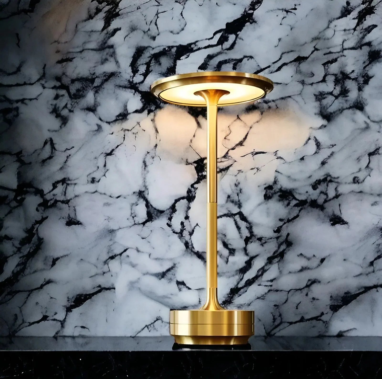 Aurora – Elegante Draadloze Tafellamp met LED