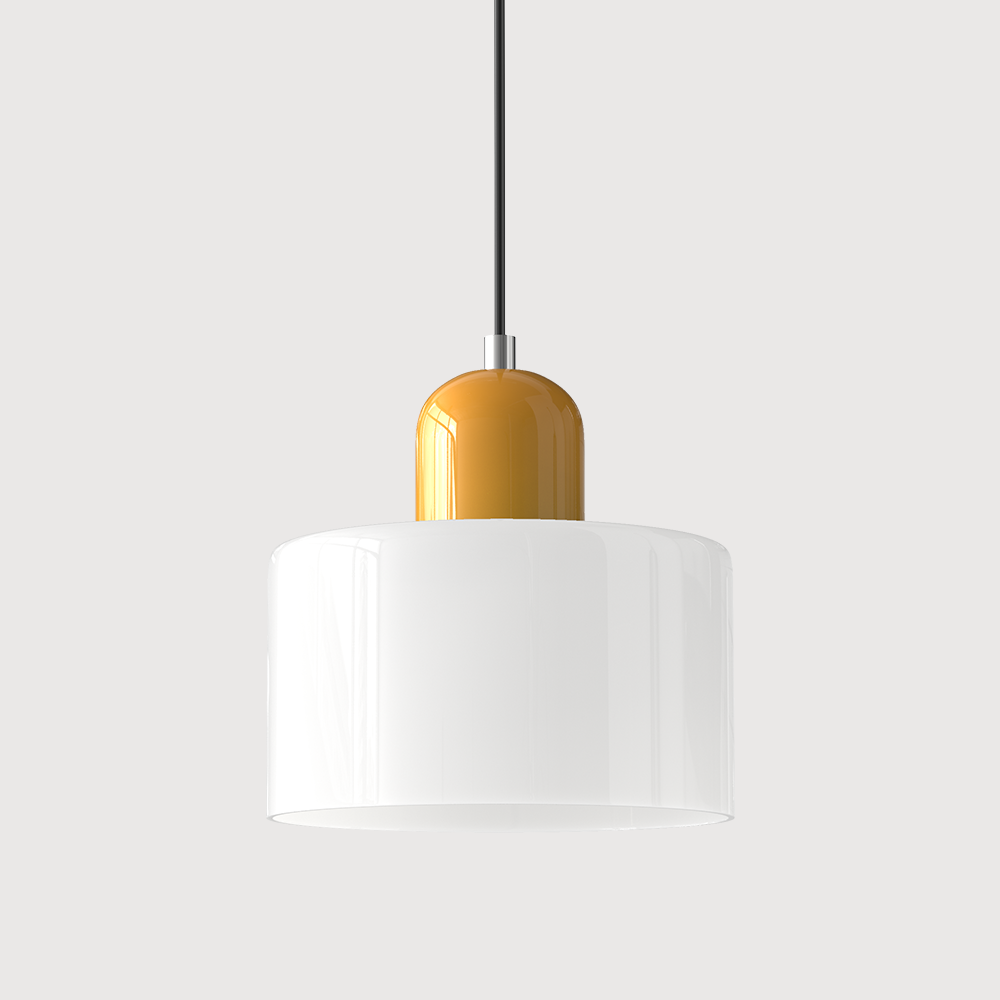 Lumière Bauhaus – Tijdloze Glas Hanglamp