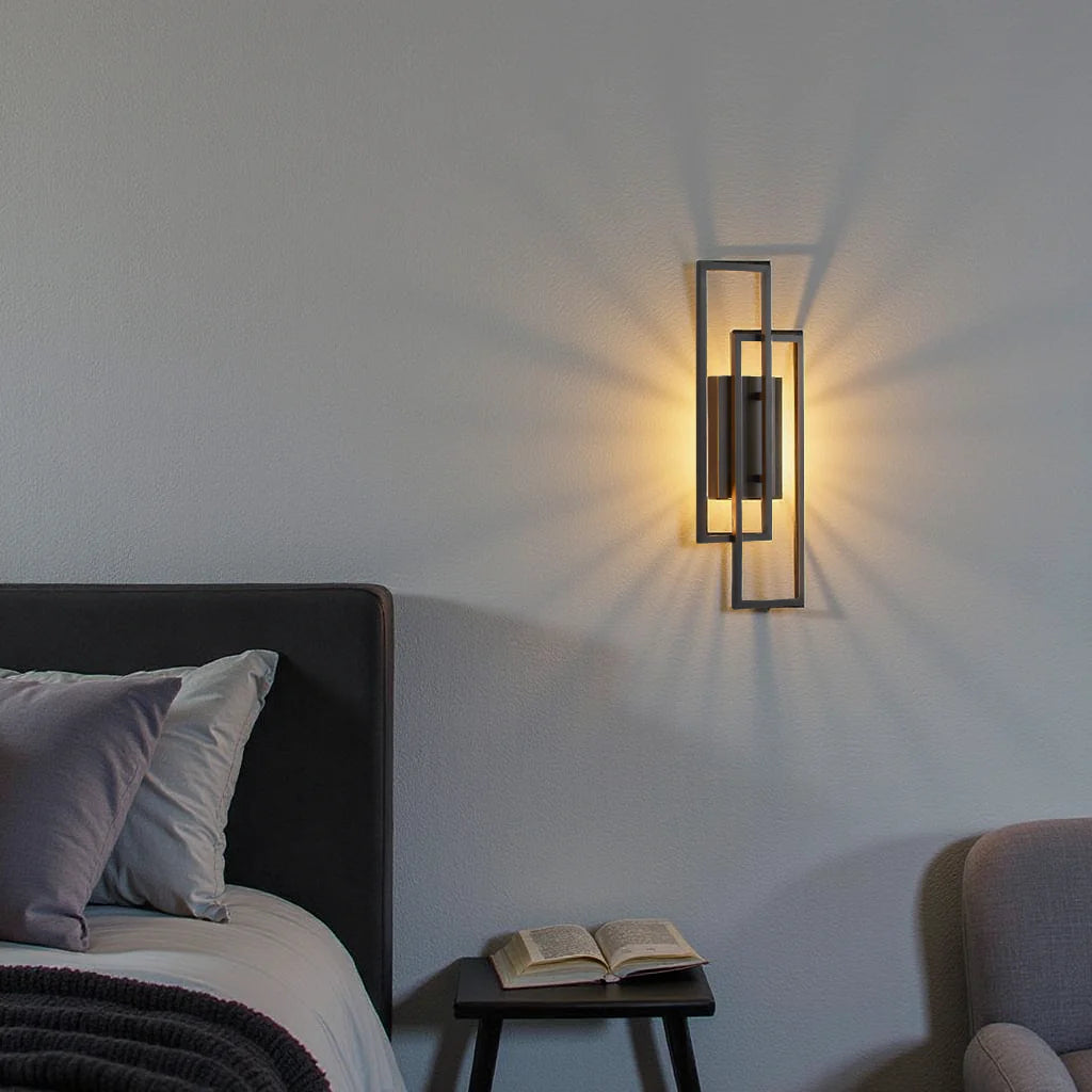 VectorLamp – Rechthoekige Geometrische LED wandlamp