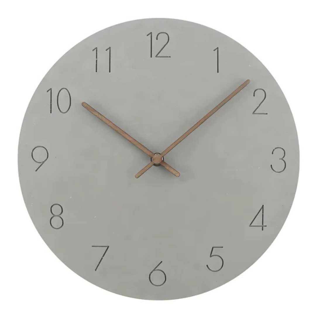 Nork - Moderne Houten Wandklok