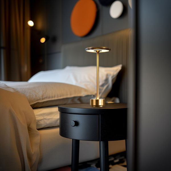 Aurora – Elegante Draadloze Tafellamp met LED