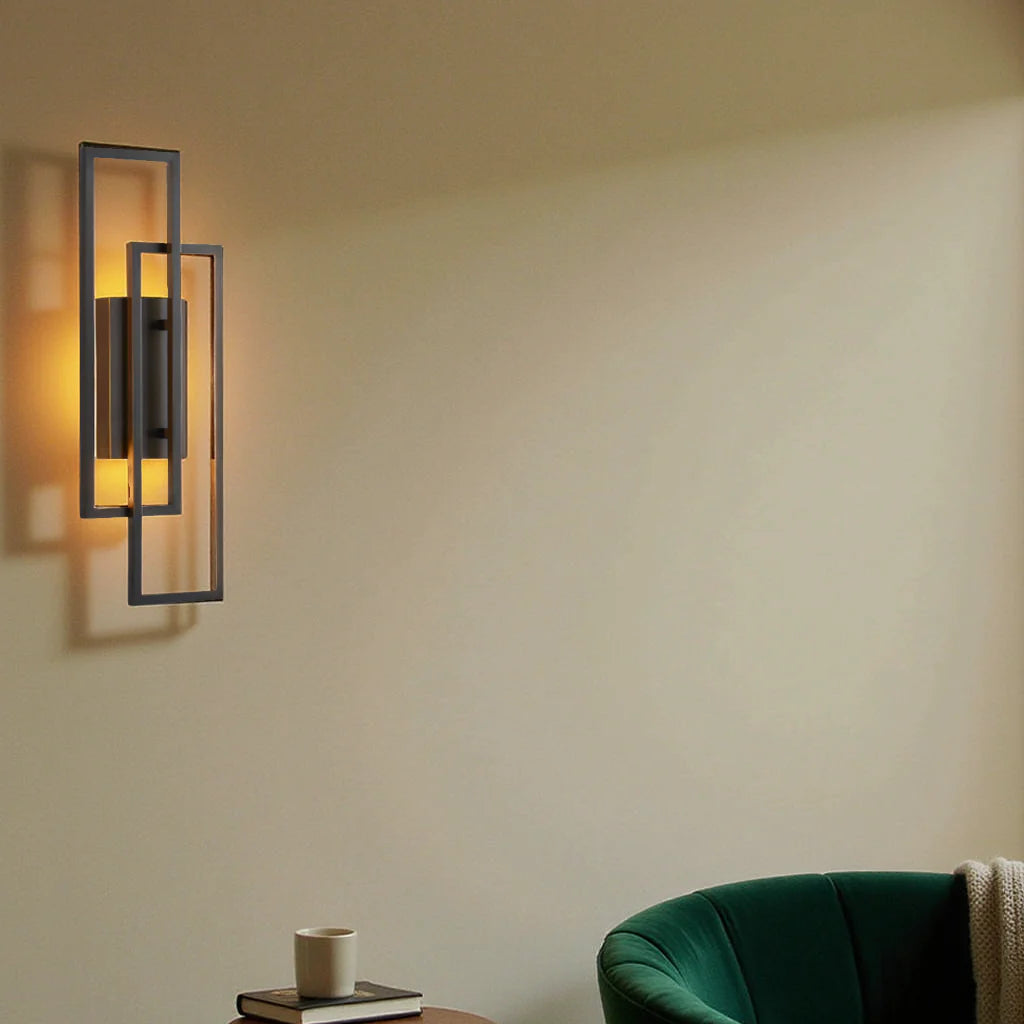 VectorLamp – Rechthoekige Geometrische LED wandlamp