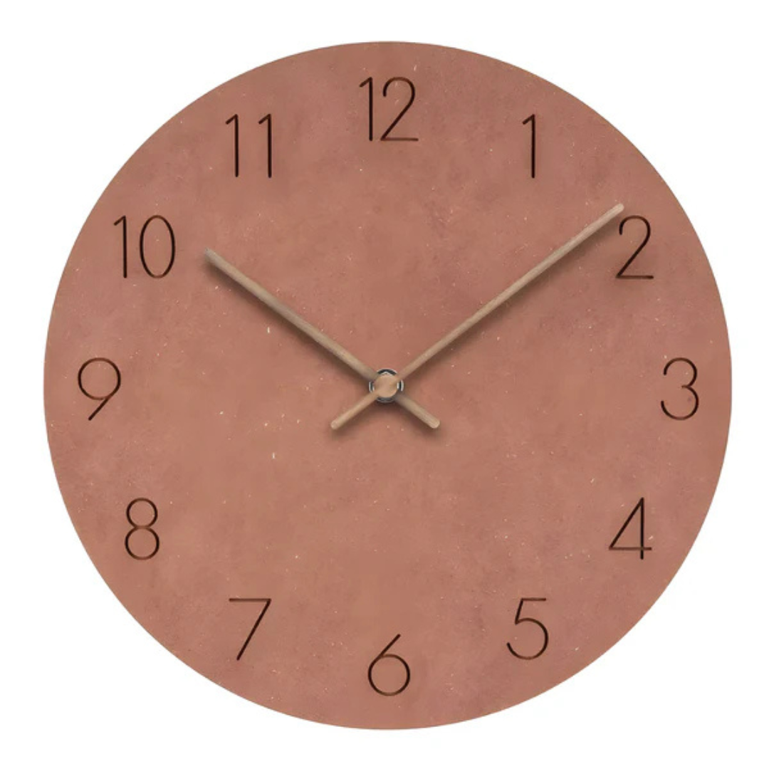 Nork - Moderne Houten Wandklok