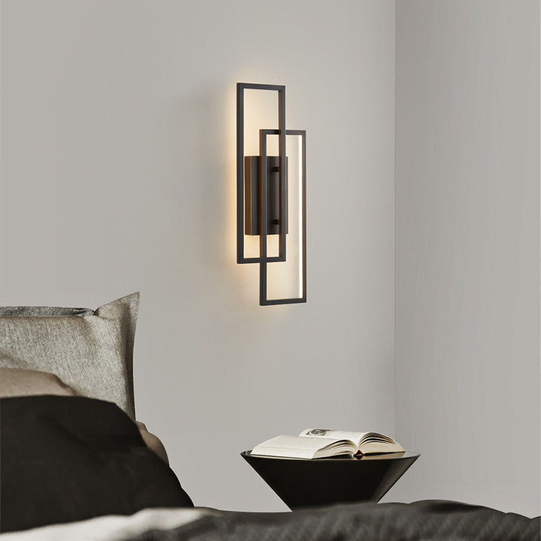 VectorLamp – Rechthoekige Geometrische LED wandlamp