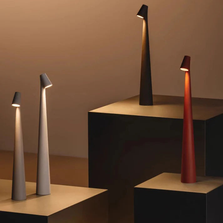 Nordic minimalistic design sfeerlamp - Draadloos LED, Leeslamp