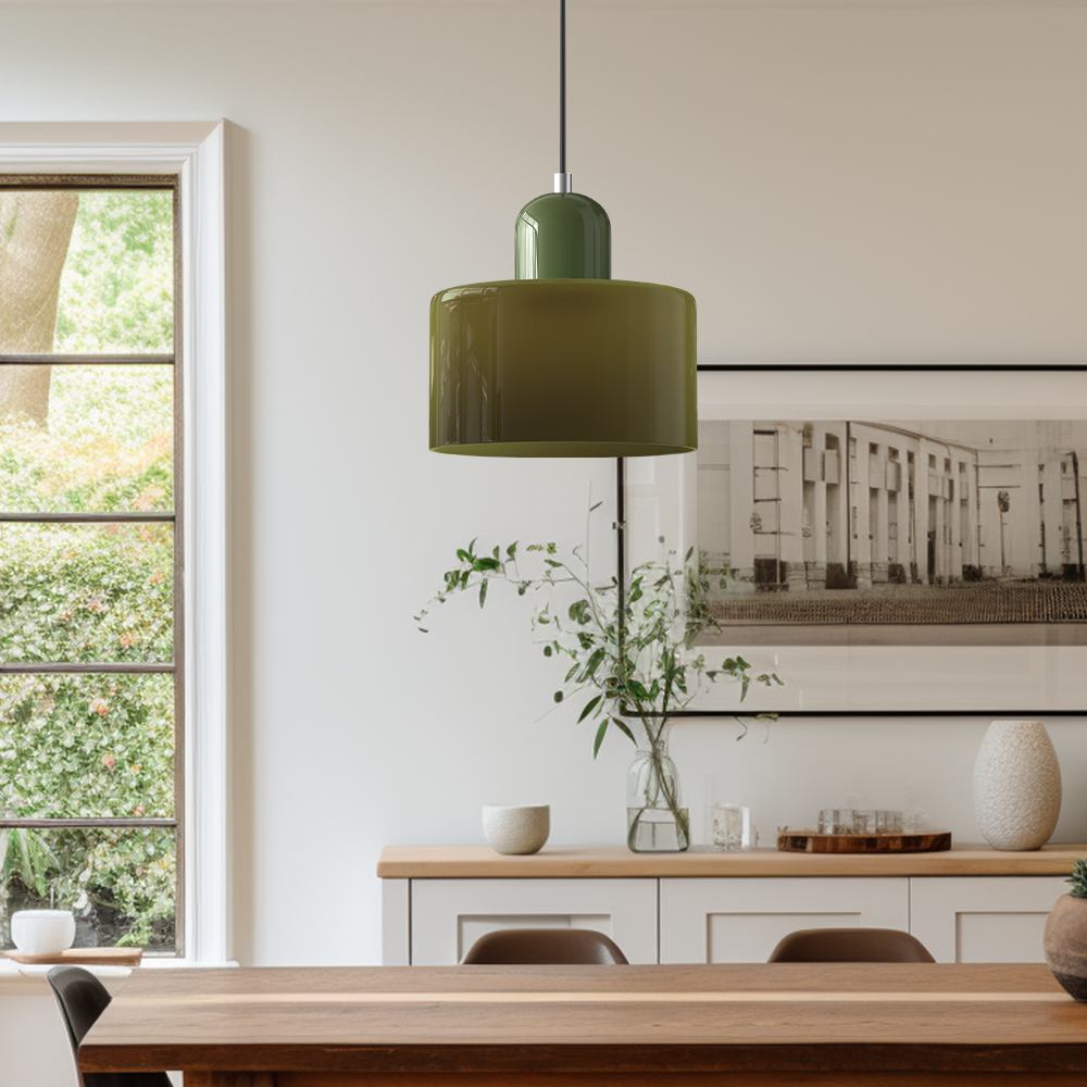 Lumière Bauhaus – Tijdloze Glas Hanglamp