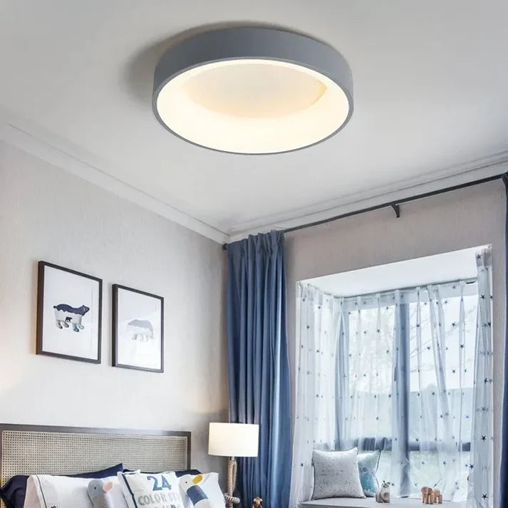 AuraGlans - Noorse ronde LED-plafondlamp