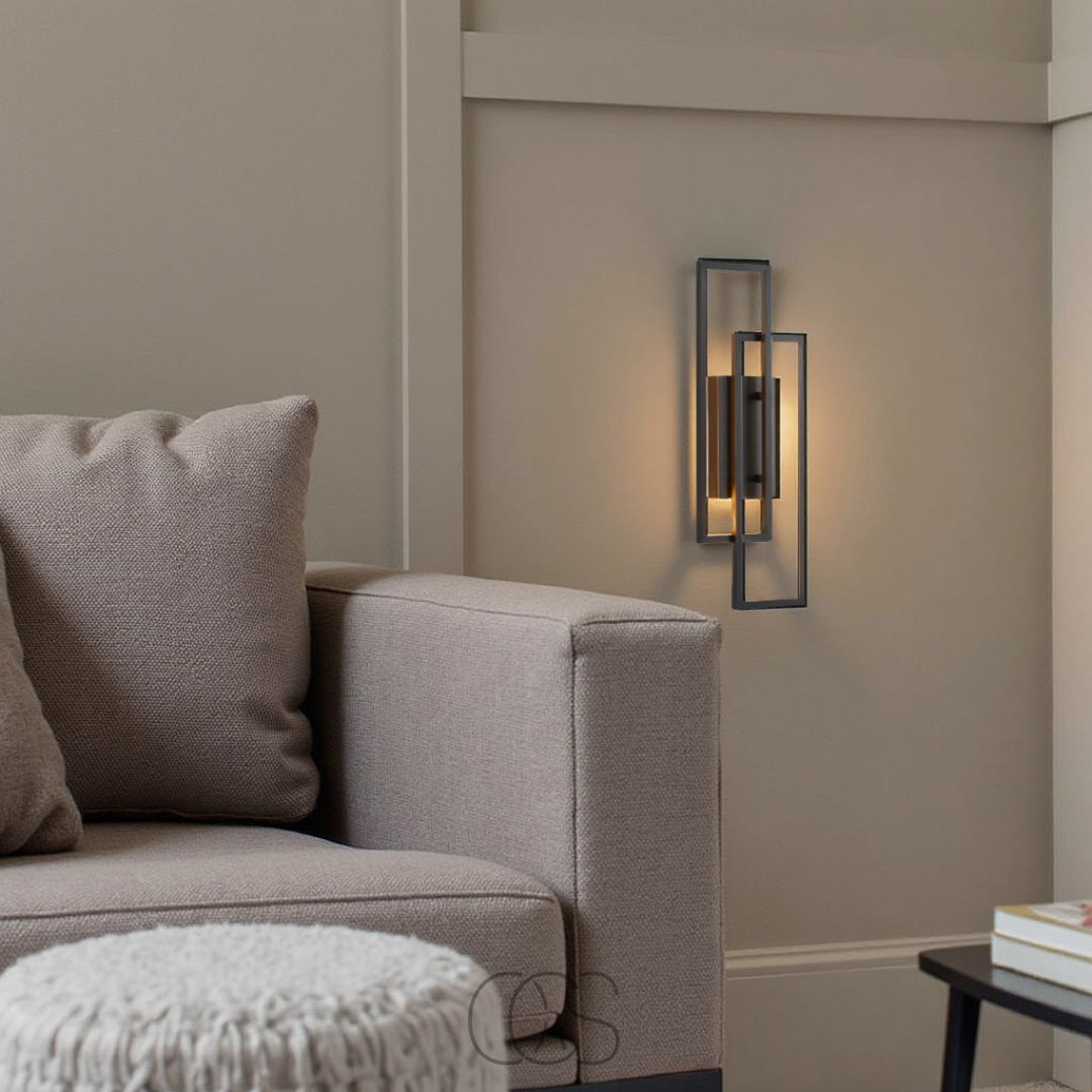 VectorLamp – Rechthoekige Geometrische LED wandlamp