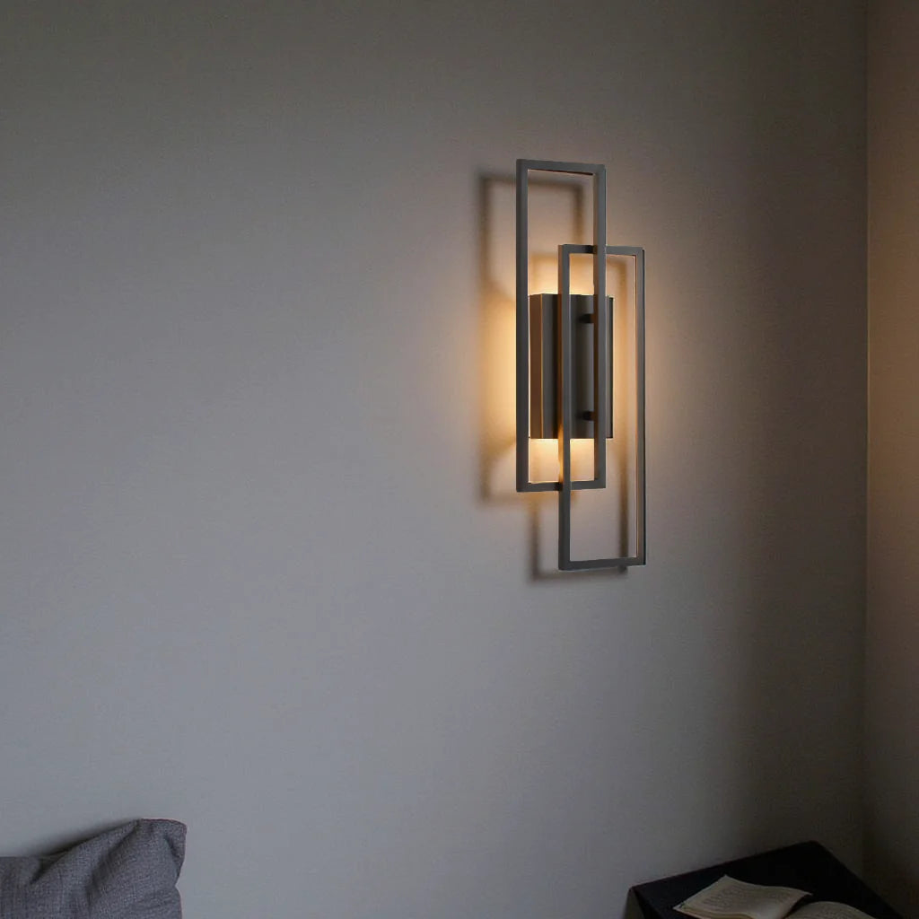 VectorLamp – Rechthoekige Geometrische LED wandlamp