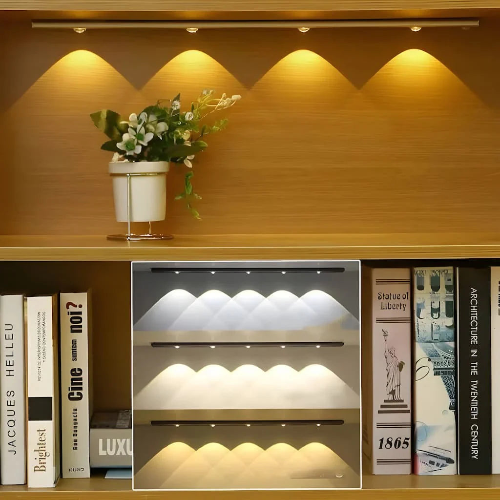 FlowLight – Magnetische Draadloze LED kastverlichting met Bewegingssensor