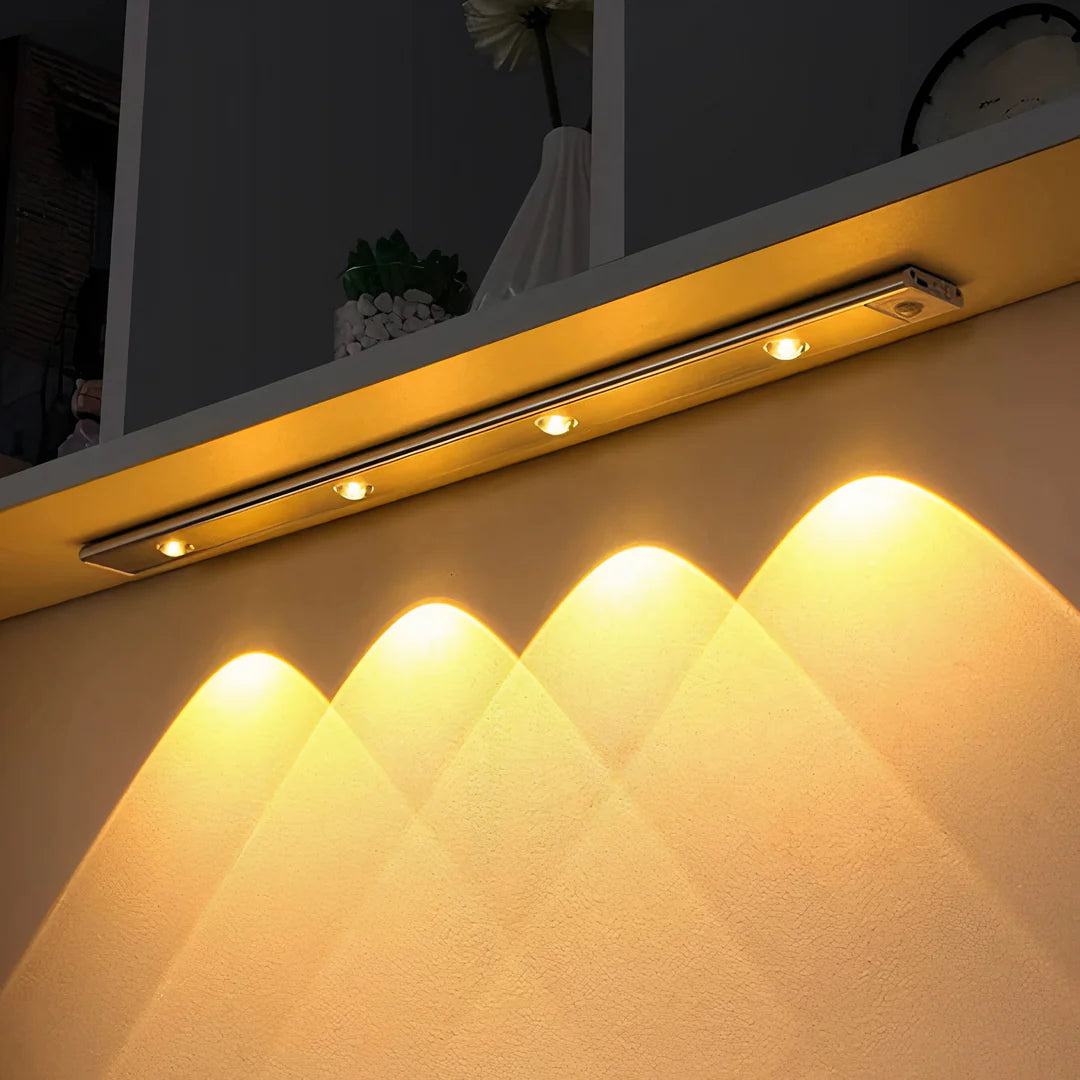 FlowLight – Magnetische Draadloze LED kastverlichting met Bewegingssensor