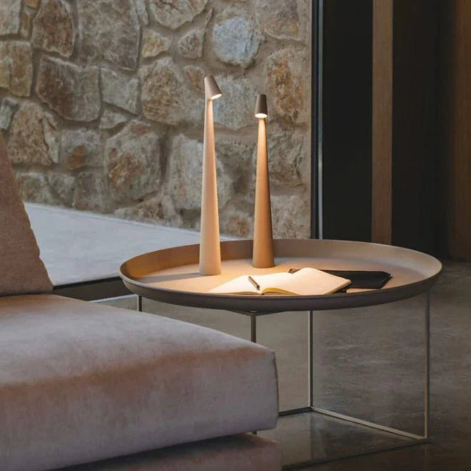 Nordic minimalistic design sfeerlamp - Draadloos LED, Leeslamp