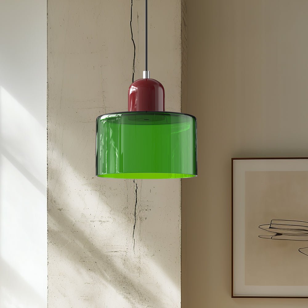 Lumière Bauhaus – Tijdloze Glas Hanglamp