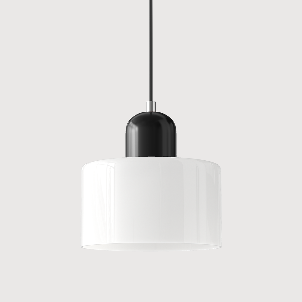 Lumière Bauhaus – Tijdloze Glas Hanglamp