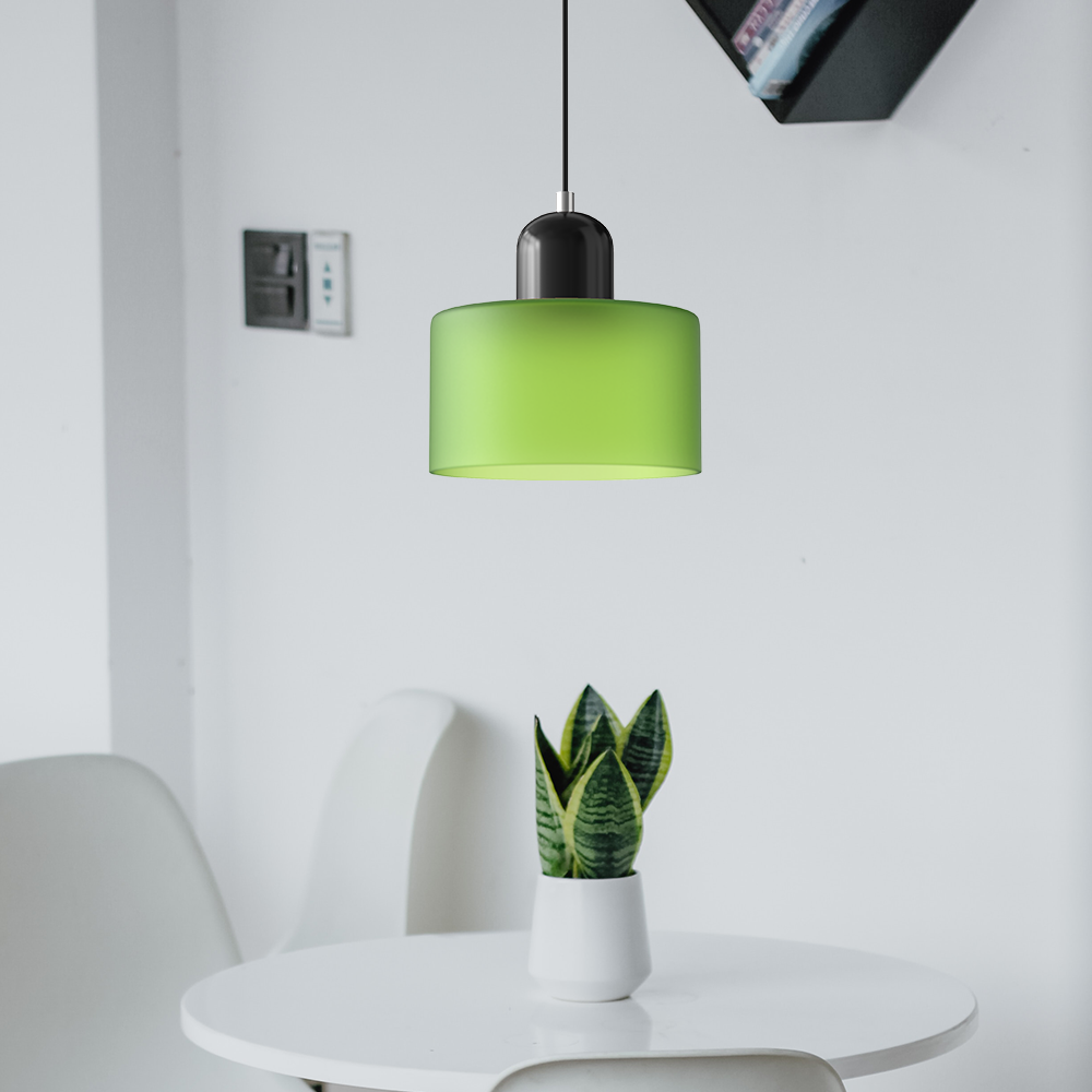 Lumière Bauhaus – Tijdloze Glas Hanglamp