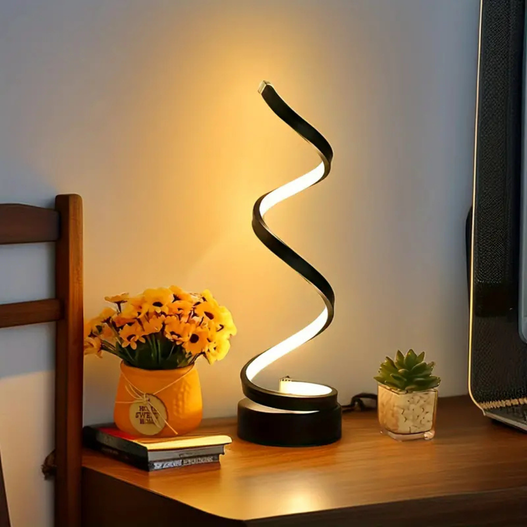 LumiTwist – Stijlvolle Spiraal design Tafellamp