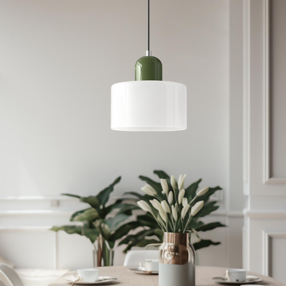 Lumière Bauhaus – Tijdloze Glas Hanglamp
