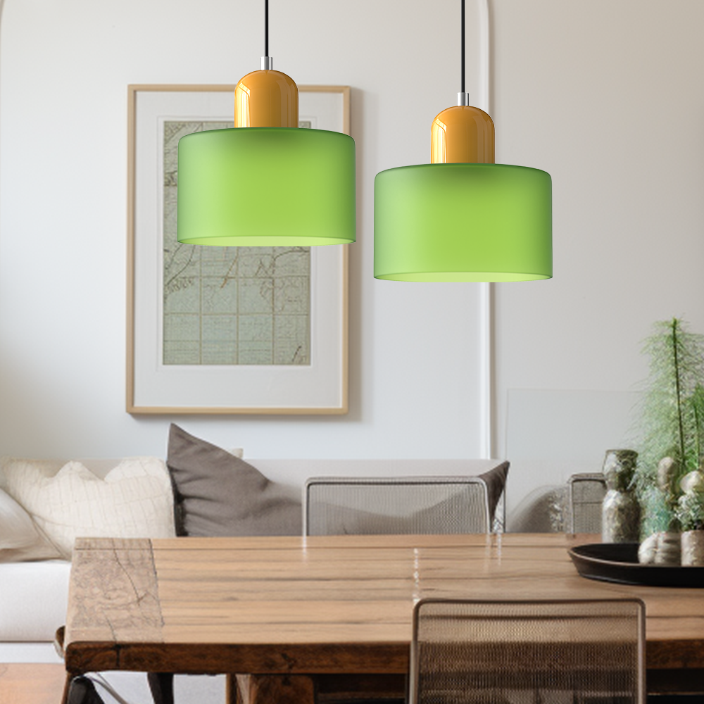 Lumière Bauhaus – Tijdloze Glas Hanglamp