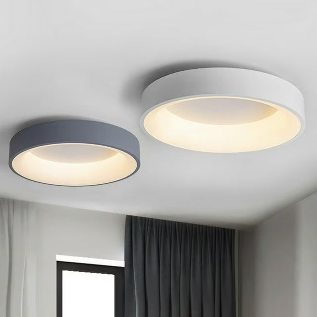 AuraGlans - Noorse ronde LED-plafondlamp