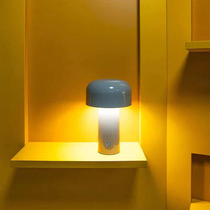 Draadloze LED tafellamp - Retro design met touch