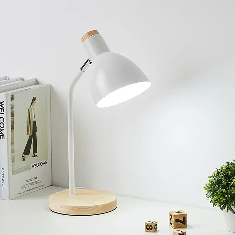 WoodWeave - Houten Design Tafellamp