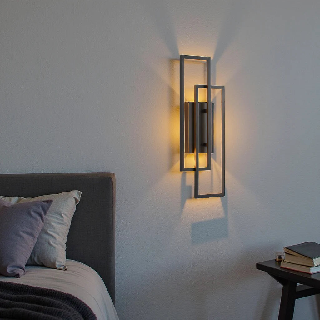 VectorLamp – Rechthoekige Geometrische LED wandlamp
